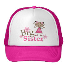 Figura étnica chica del palillo de la hermana gran gorros  