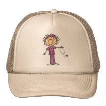 Figura femenina blanca camisetas y regalo del pali gorro