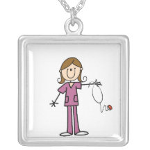Figura femenina enfermera del palillo del pelo de  joyería