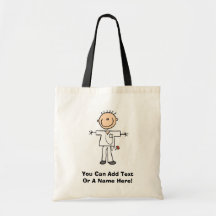 Figura masculina camisetas y regalos del palillo d bolsas lienzo