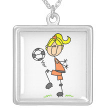 Figura rubia regalos del palillo del chica del jug joyerías