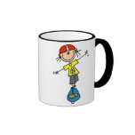 Figura skater del palillo tazas