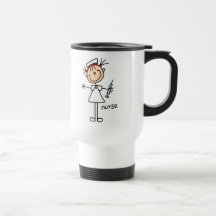 Figura taza del palillo de la enfermera