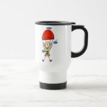 Figura tazas del palillo del buceador del cielo