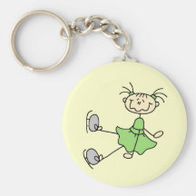 Figura verde camisetas y regalos del vestido del p llaveros
