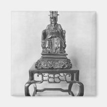 Figurilla de Confucio como mandarín, Qing Imán
