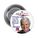 Fijación de Newt Gingrich ..... cuál es Barack Pins