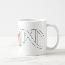 Filamento Rasta de la DNA Taza De Café