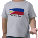 Filipinas - bandera filipina camiseta