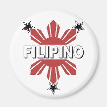 Filipino Sun y estrella Iman De Nevera