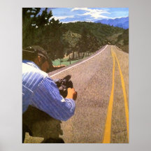 Filmación de una carretera nacional posters