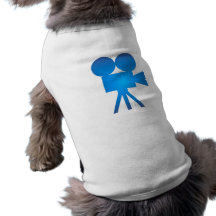 Filmkamera movie camera hunde-t-shirt
