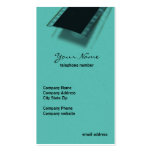 Filmstrip y sombra plantillas de tarjeta de negocio