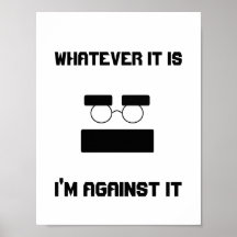 Filosofía marxista 8,5 x 11" poster
