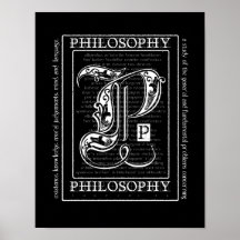 Filosofía Poster