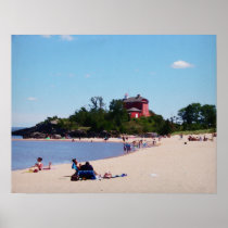 Fin de semana en la playa posters