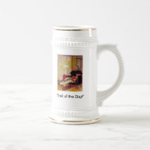 ¡"Final del día! " Taza De Café