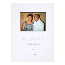 Final simple de la invitación del boda