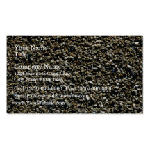 Finalmente textura de la playa de Pebbled Plantillas De Tarjetas Personales