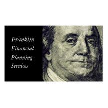 Finanzas/actividades bancarias tarjetas de visita