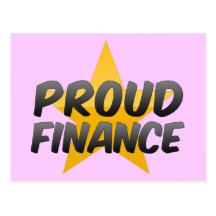 Finanzas orgullosas postal