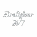 Firefighter-24/7 Chaqueta Bordada De Entrenamiento