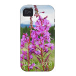 Fireweed animado; ¡ROCA de los polluelos del Yukón Case-Mate iPhone 4 Funda