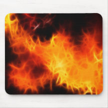 Firey Mousepad de la fortaleza de ánimo Toasty