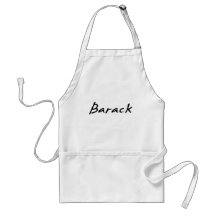 Firma de Barack Obama Delantales