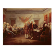 Firma de la Declaración de Independencia Postal