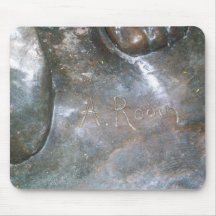 Firma de Rodin Tapetes De Ratones