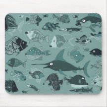 Fishies Alfombrillas De Raton