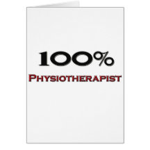 Fisioterapeuta del 100 por ciento felicitacion 