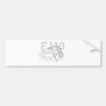 FJ40 romano Pegatina De Parachoque