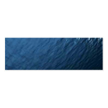 Flaco azul del agua plantillas de tarjeta de negocio