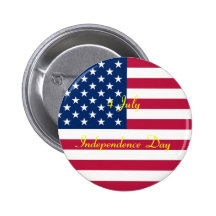 FLAG_USA, el 4 de julio Día de la Independencia Pins