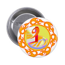 Flamear nueve 9nos regalos de cumpleaños pins