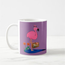 Flamenco en la taza de Vacatioin