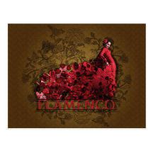 Flamenco - postal