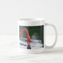 Flamenco rosado taza de café