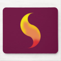 Flamme doppelt double flame mousepad