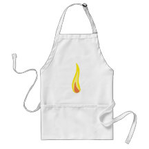 Flamme flame schürze