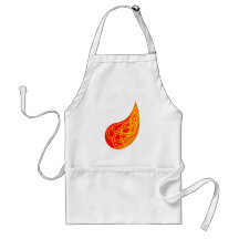 Flamme Knoten flame knots Schürzen