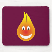 Flammengeist flame ghost mousepads