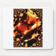 Flammentanz Mauspad