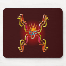 Flammenteufel flame devil mousepads