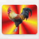 Flash del gallo tapete de ratones