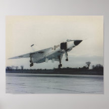 Flecha RL204 de Avro durante despegue Posters
