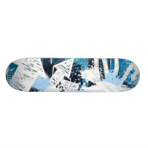 Flechas de la pintada azules monopatines personalizados