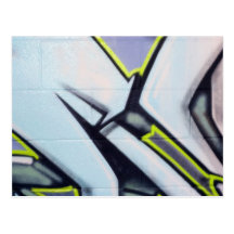Flechas de la pintada de la calle postal